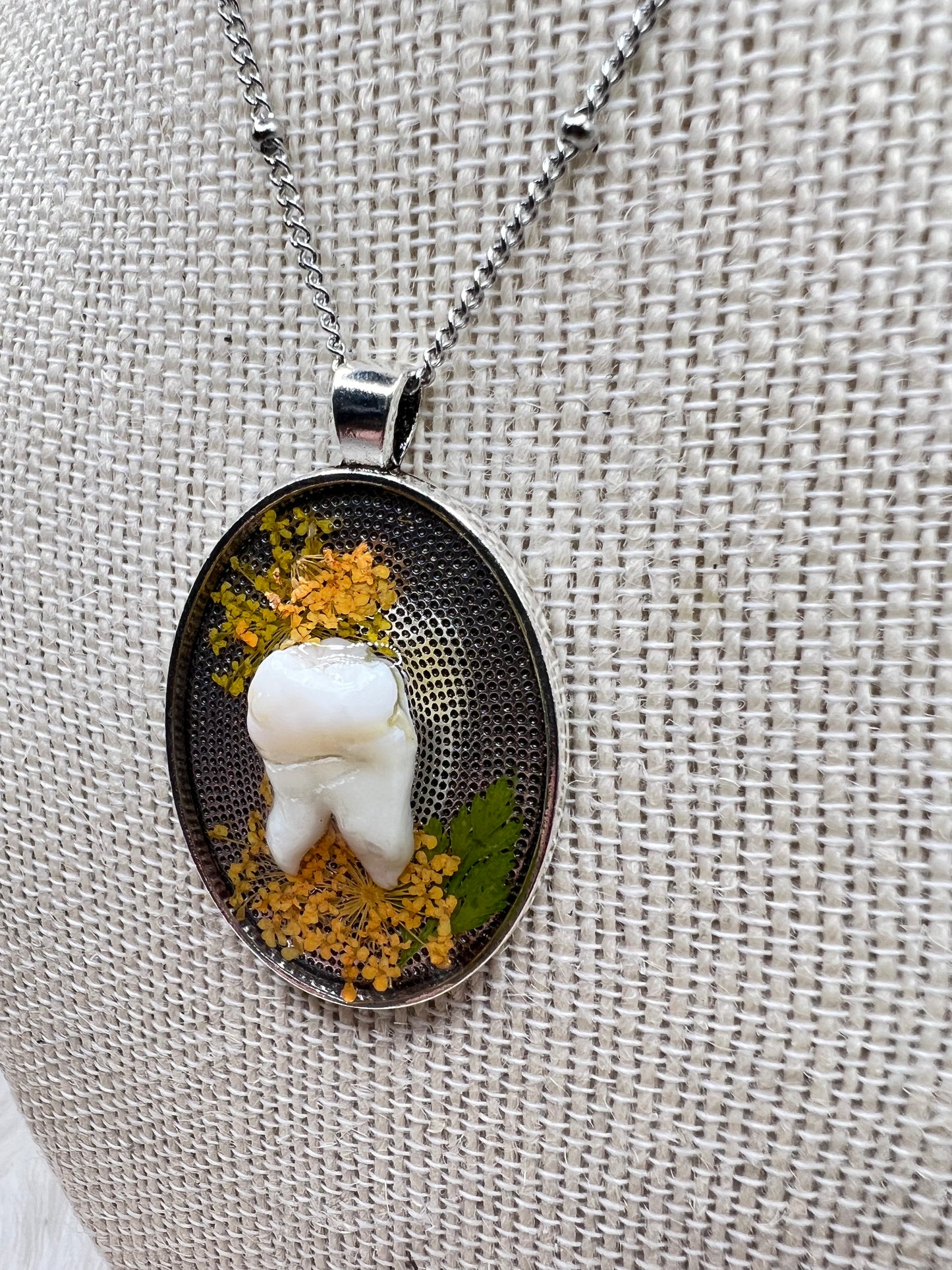 “The Empress” Human Teeth Necklace