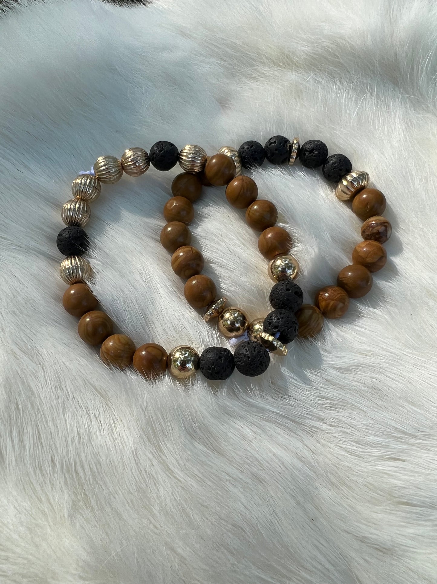 Lava Stone Bracelets